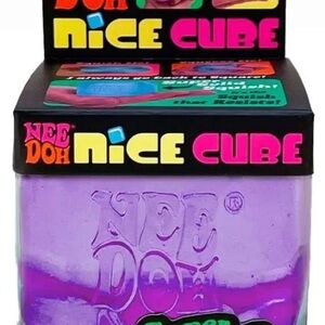 Nee Doh Nice Cube Purple Stress Ball